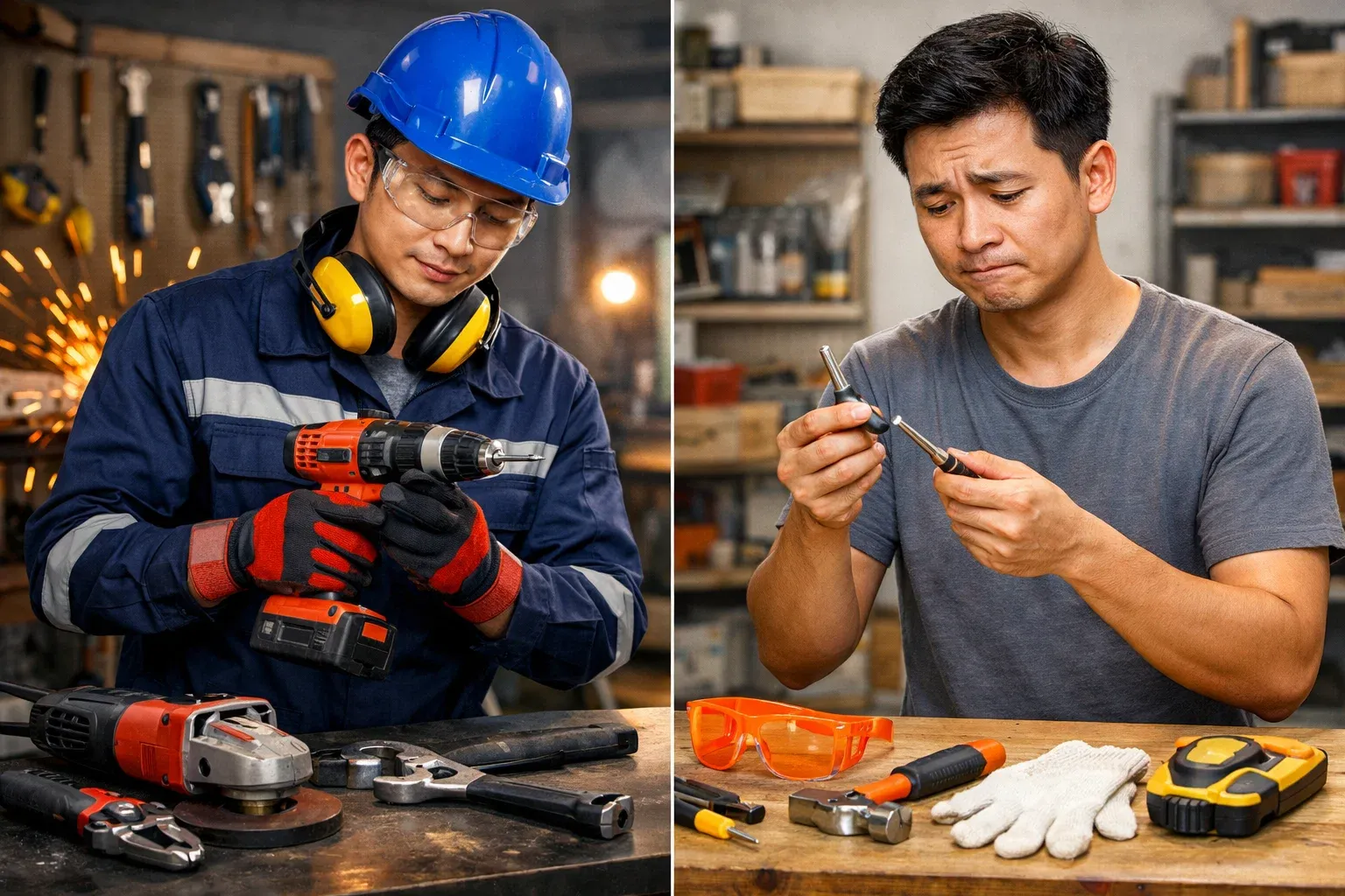 Lựa chọn dụng cụ cầm tay phù hợp ngay từ đầu