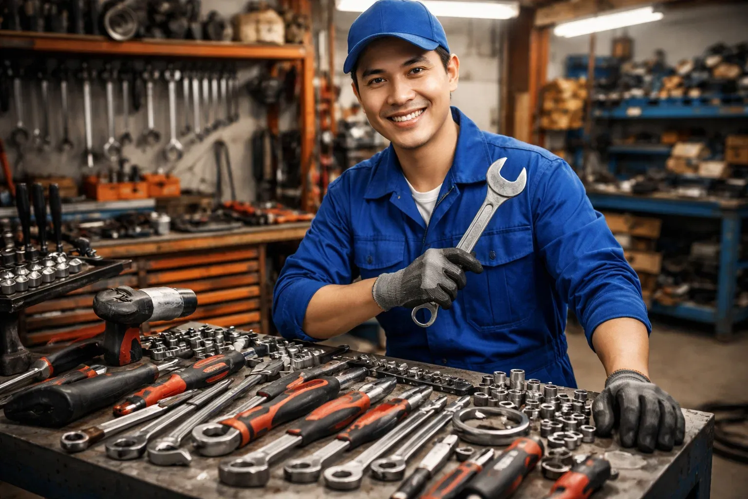 Dụng cụ cầm tay cho thợ cơ khí