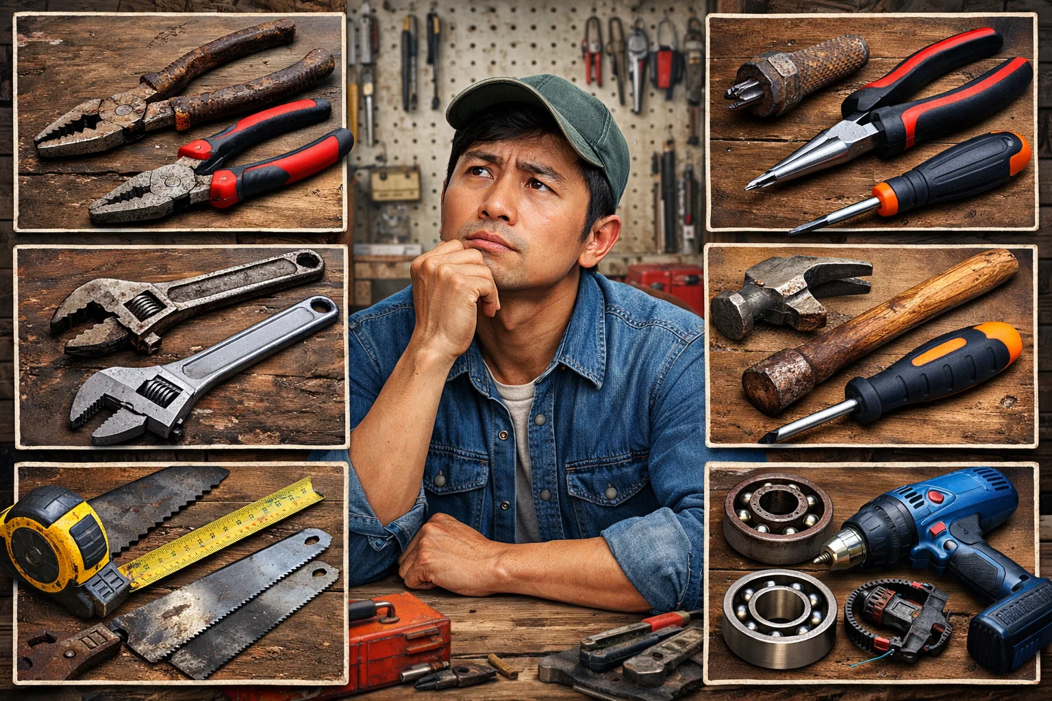 Dấu hiệu vật lý rõ rệt trên dụng cụ cho thấy đã đến lúc thay mới