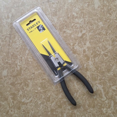 Kìm mở phe ngoài mũi thẳng Stanley STHT84271-B (7 inch)