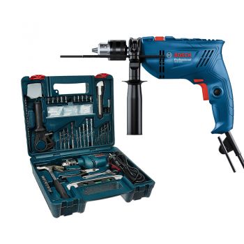 Máy khoan động lực Bosch GSB 600 (100 món dụng cụ)